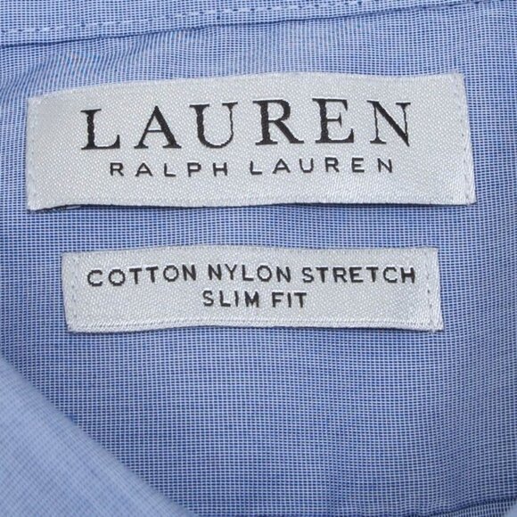 Lauren Ralph Lauren Mens Slim Fit Button Down Shirt Size XL Long Sleeve Office - Picture 4 of 8